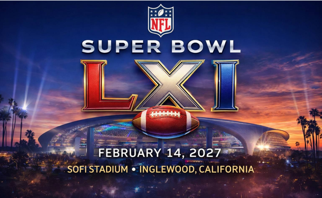 Super Bowl Location 2027: Where Is Super Bowl 61 Being Played? Super Bowl Location 2027: Where Is Super Bowl 61 Being Played?